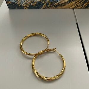 Sterling Silver Hoop Earrings
